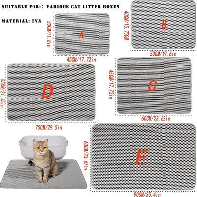 Double Layer Litter Trapping Mat