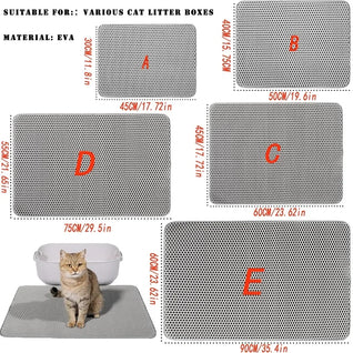 Double Layer Litter Trapping Mat