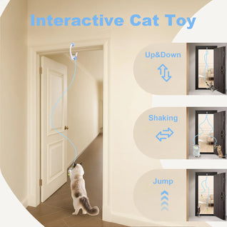 Hanging Motorized Cat Teaser