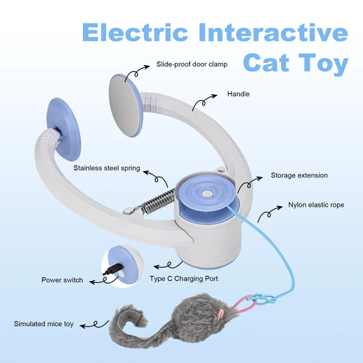 Hanging Motorized Cat Teaser