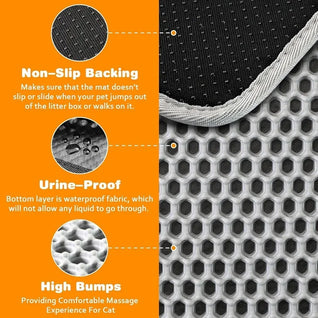 Double Layer Litter Trapping Mat