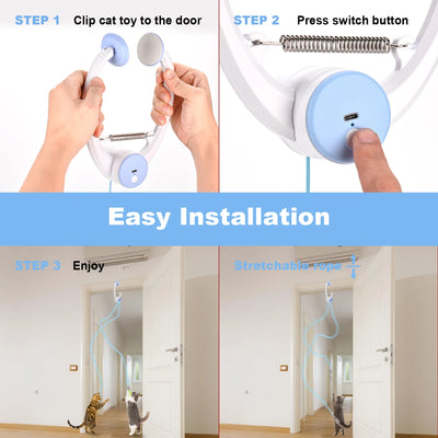 Hanging Motorized Cat Teaser