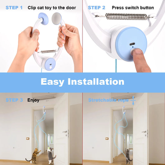 Hanging Motorized Cat Teaser